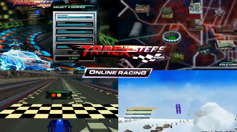 Tracksters Car Game Assets